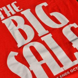 Vintage 1990s "The Big Sale" Christian Bookstore T-Shirt XL