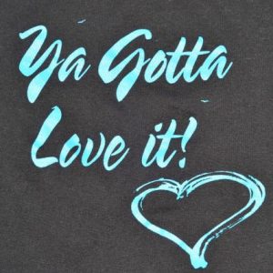 Vintage 1990s "Ya Gotta Love It" Black Tourist T Shirt XL