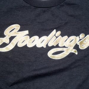 Vintage 1990s Black Gooding's Florida Grocery Store T Shirt