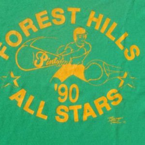 Vintage 1980s Green Forest Hills Pinto League Tampa FL T-Shirt L