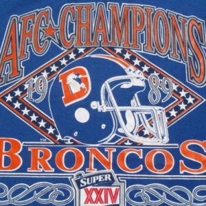 Vintage 1989 Denver Broncos T-Shirt M