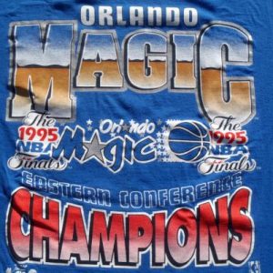 Vintage 1995 Orlando Magic NBA Finals Basketball T-Shirt XL