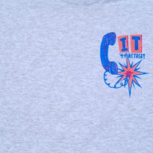 Vintage 1990s Heather Gray Christian Camp T-Shirt XL