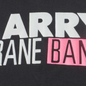 Vintage 1990s Larry Crane Band Black Cotton T ShirtL