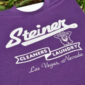 1990s Las Vegas Dry Cleaners Advertising Vintage T-Shirt