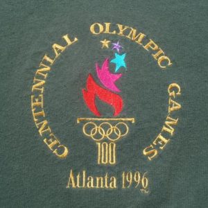 Vintage 1996 Atlanta Olympic Games Cotton T-Shirt M/XL