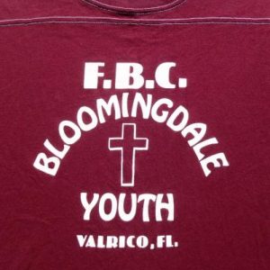 Vintage 1980s FBC Bloomingdale Youth Florida T Shirt XL