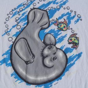 1980s/90s Manatee Vintage T Shirt M/L