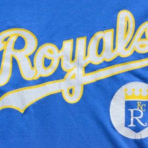 Vintage 1980s Kansas City Royals Blue T-Shirt L