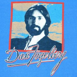 Vintage 1984 Dan Fogelberg Tour Blue Long Sleeve T Shirt S/M