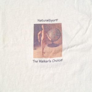 Vintage 1990s Beige Naturalsport Mannequin Cotton T Shirt XL