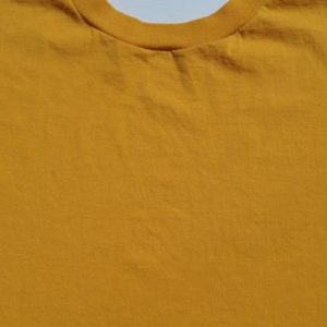 Vintage 1990s Blank Gold T-Shirt by Jerzees L