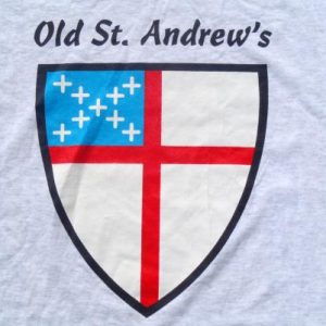 Vintage 1990s Old St. Andrews Heather Gray T-Shirt XL