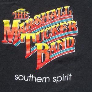 Vintage 1990 Marshall Tucker Band Southern Spirit Black T Shirt XXL