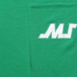 Vintage 1991 Marshall University Football Green T-Shirt XL