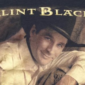 Vintage 1994 Clint Black Concert Tour Black T-Shirt M