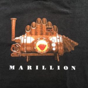 Vintage 1990s Marillion This Strange Engine Promo T-Shirt L