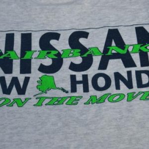 Vintage 1990s Fairbanks Nissan VW Honda T-Shirt M