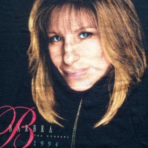 Vintage 1994 Barbara Streisand Concert Tour Cotton T-Shirt