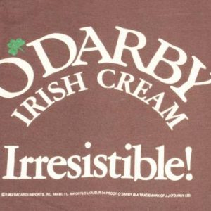 Vintage 1983 O Darby Irish Cream Brown T-Shirt