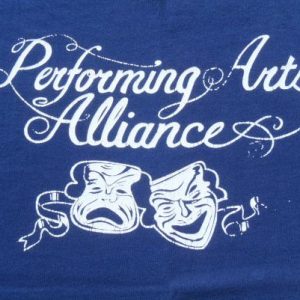 Vintage 1980s Performing Arts Alliance Navy Blue T Shirt M