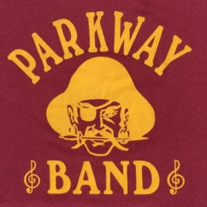 Vintage 1980s Parkway Middle School Pirates Band T-Shirt M