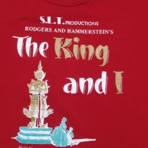 Vintage 1990s The King and I Red T Shirt L