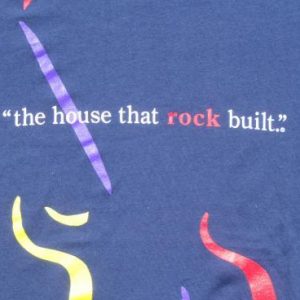 Vintage 1998 Rock and Roll Hall of Fame Blue T Shirt L