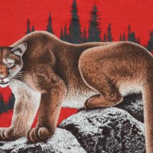 Vintage 1980s Cougar Red T-Shirt