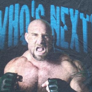 Vintage 1996 WCW Goldberg Wrestling Black T Shirt XL