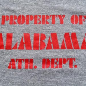 Vintage 1980s University of Alabama Half T-Shirt M Artex