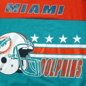 Vintage 1980s Miami Dolphins NFL Football Oversized Sweatshirt XL