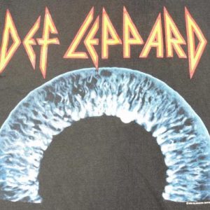 Vintage 1992 Def Leppard Adrenalize Tour Black T Shirt XL