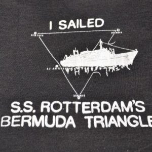 1970s SS Rotterdam Bermuda Triangle Vintage T-Shirt