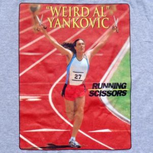 Vintage 1990s Weird Al Yankovic Concert Tour T Shirt L