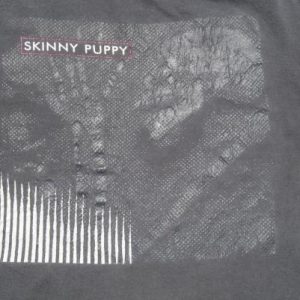 Vintage 1990s Skinny Puppy Remission EP Gray T-Shirt M