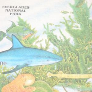 Vintage 1980s Everglades National Park Beige T-Shirt XL