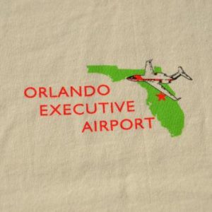 Vintage 1996 Orlando Executive Airport T-Shirt