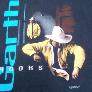 Vintage 1993 Black Garth Brooks Country Concert Tour T-Shirt