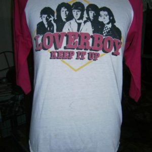 Vintage 3 quater Lover Boy keep it up1984