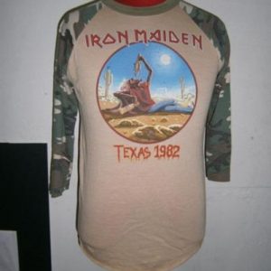 iron maiden the beast tames texas 1982 sz L