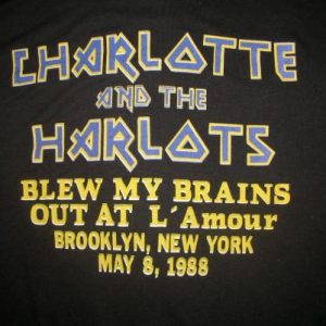 Iron Maiden "Charlotte and The Harlots" L'Amour Bklyn 1988