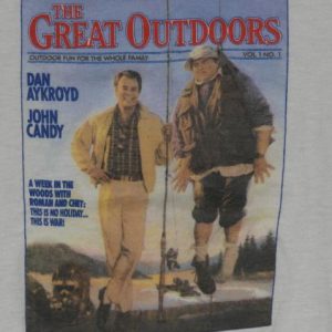 Vintage 1980s THE GREAT OUTDOORS Movie T-Shirt Original 80s