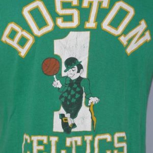 Vintage 1980's BOSTON CELTICS NBA Basketball T-Shirt 80s