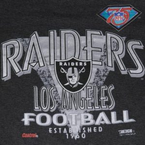 Vintage 1990s LA RAIDERS Los Angeles NFL Football T-Shirt