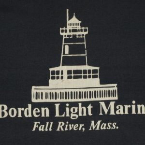 VTG Lizzy Borden Lighthouse Fall River Massachusetts T-shirt