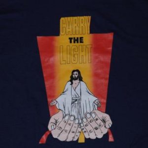 Vintage 1990's Jesus Christianity God T-Shirt Purple