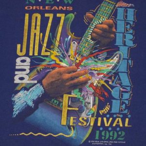 Vintage 1992 New Orleans Jazz Festival T-Shirt