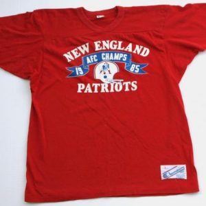 1985 CHAMPION New England Patriots Jersey Shirt