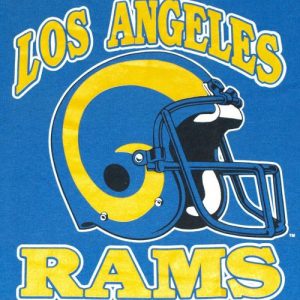 Vintage 1980s LA Los Angeles Rams Football NFL T-Shirt NOS